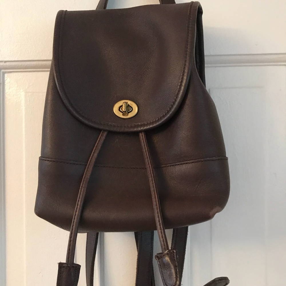 80s/early 90s Vintage Coach  Backpack.